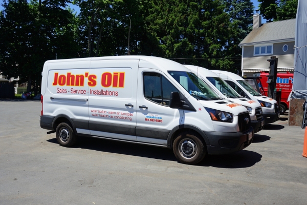John's Oil & Propane Service Van