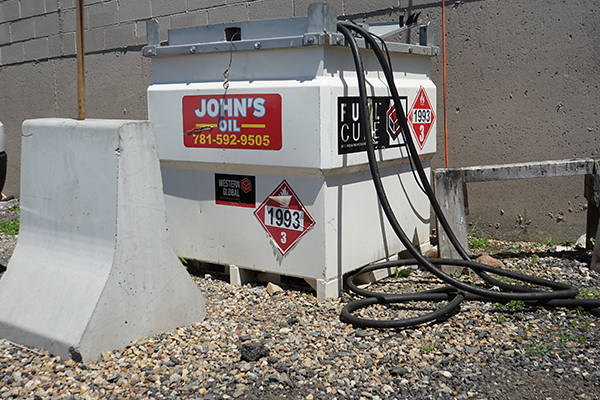 John's Oil & Propane fuel cubes for diesel delivery in Lynn MA