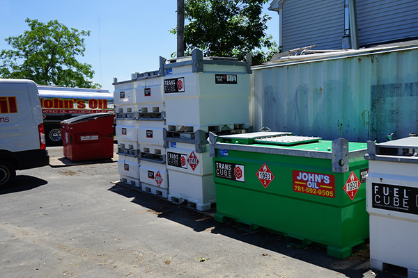 diesel fuel cubes from John's Oil & Propane across Boston's North Shore