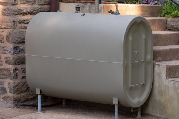 residential heating oil tank