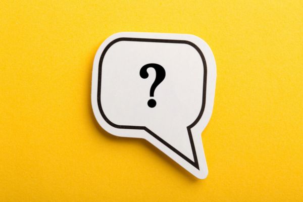question mark on a speech bubble depicting Trusted Heating Oil FAQs